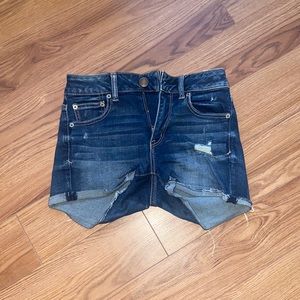 High rise AE shorts